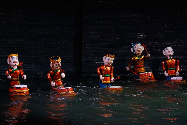 Hanoï-Thang Long water puppet show-004